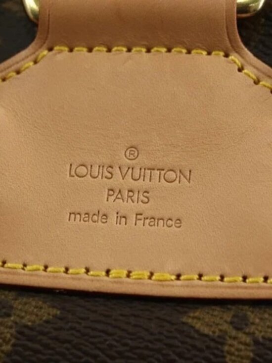 LOUIS VUITTON Monogram Montsouris MM Backpack M51136 LV Auth 174781SAV main image 10